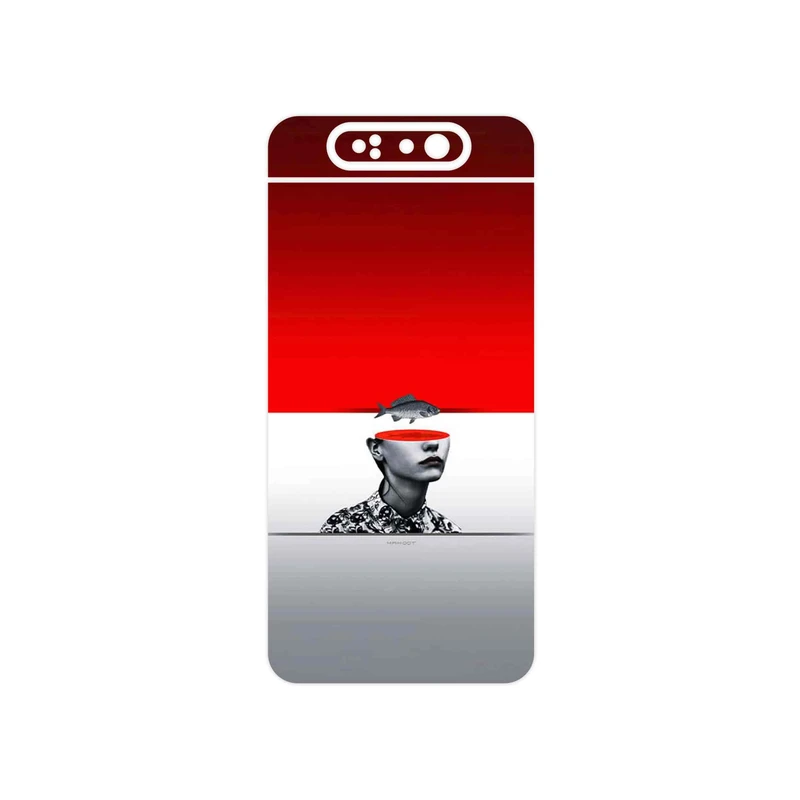 برچسب پوششی ماهوت مدل Collage of surreal Portrait of Women 1 مناسب برای گوشی موبایل سامسونگ Galaxy A80