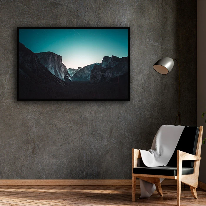 تابلو بکلیت طرح منظره طبیعت کوهستانی مدل B-D1839