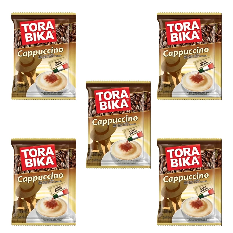 کاپوچینو تورابیکا - 25 گرم بسته 5 عددی