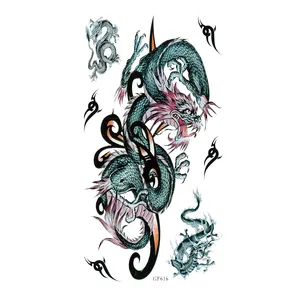 تتو موقت مدل اژدها کد GF616 