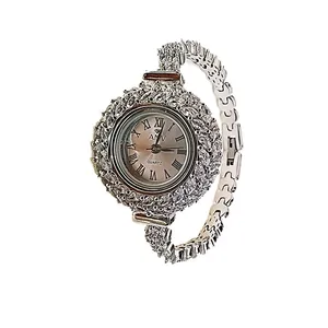 ساعت مچی عقربه ای نقره  زنانه ای ان وی کد glsr-27400