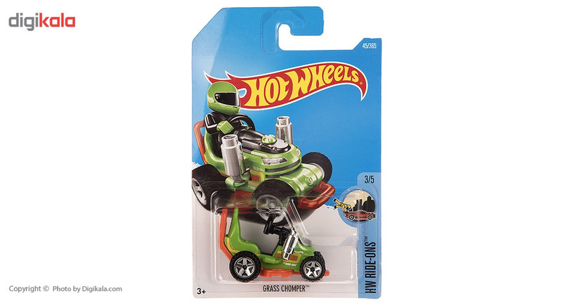 موتور بازی متل سری هات ویلز مدل Grass Chomper