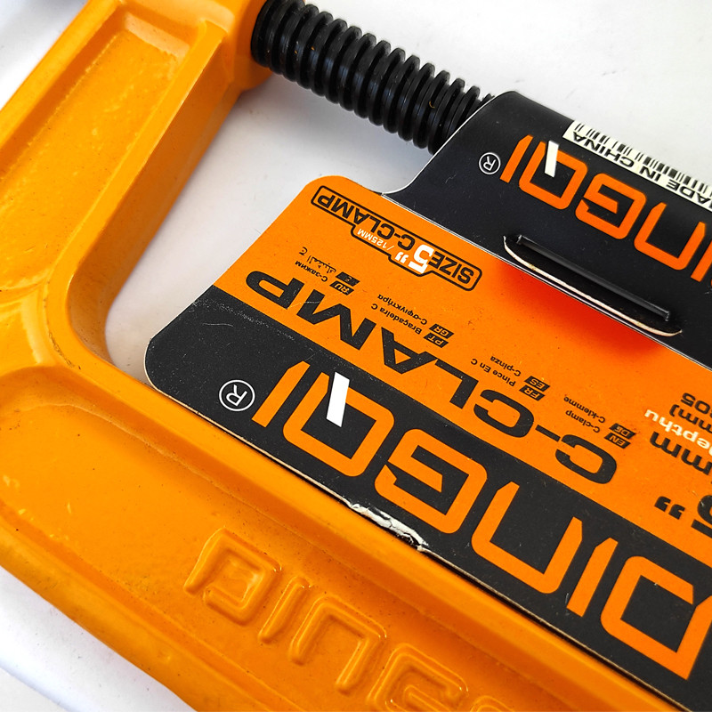 گیره پیچ دستی دینگشی کد 75305-DIN گیره پیچ دستی دینگشی کد 75305-DIN