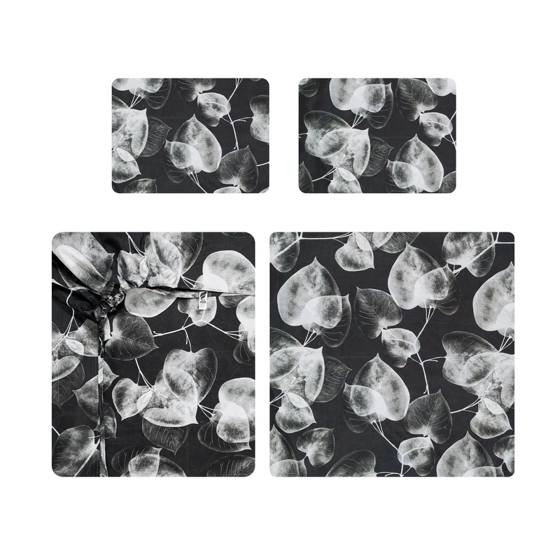 سرویس روتختی 2 نفر 4 تکه آدنو مدل برگ کد CH166 