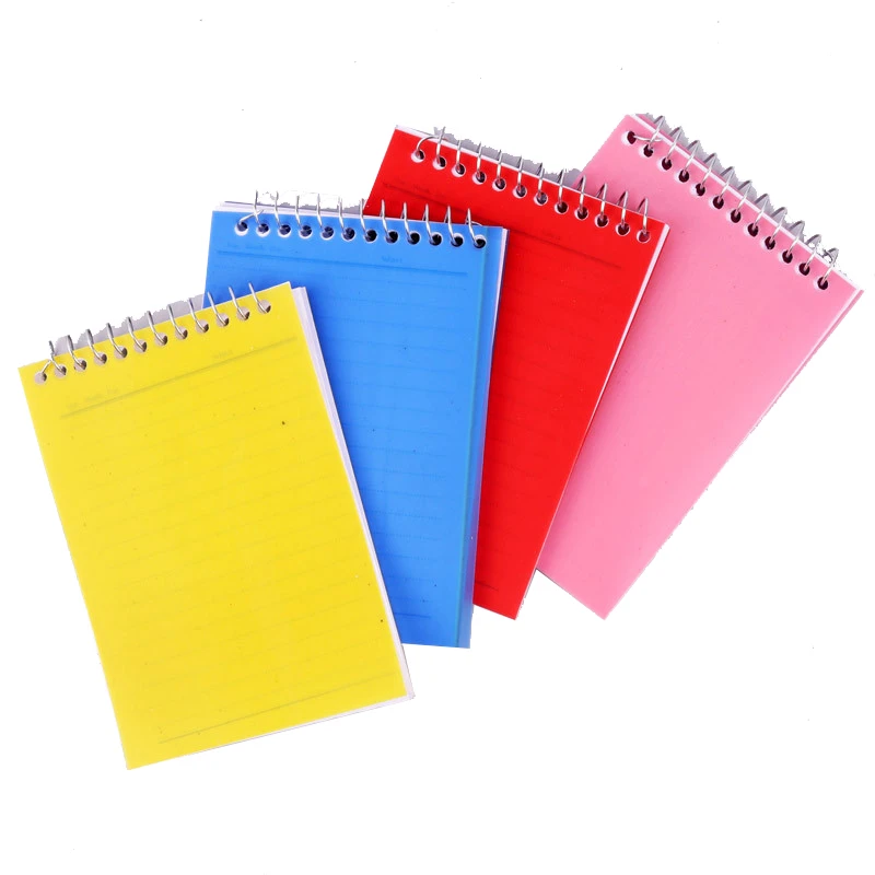 دفترچه یادداشت 80 برگ مدل پویا بسته 4 عددی