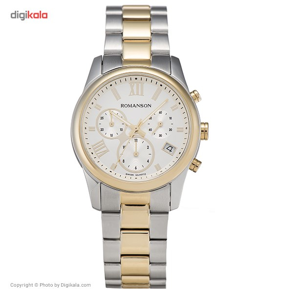 ساعت مچی عقربه ای زنانه رومانسون مدل RM6A01HLCCASR5