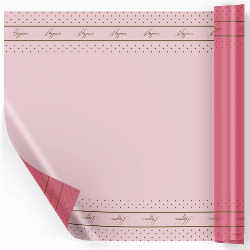 کاغذ کادو طرح دورو 3007 سایز 50*70 سانتی متر بسته 20 عددی