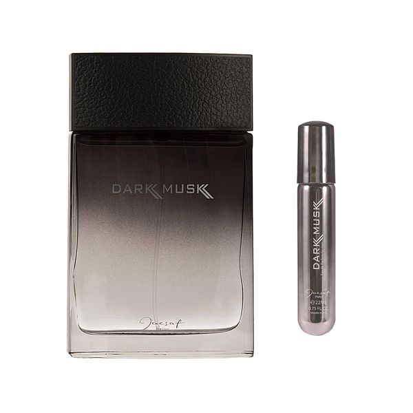 تجریه خرید ادو پرفیوم مردانه ژک ساف مدل DARK MUSK حجم 100 میلی لیتر به همراه عطر جیبی مردانه ژک ساف مدل DARK MUSK حجم 22 میلی لیتر
