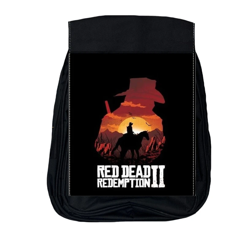 کوله پشتی مدرسه مدل red dead کد11