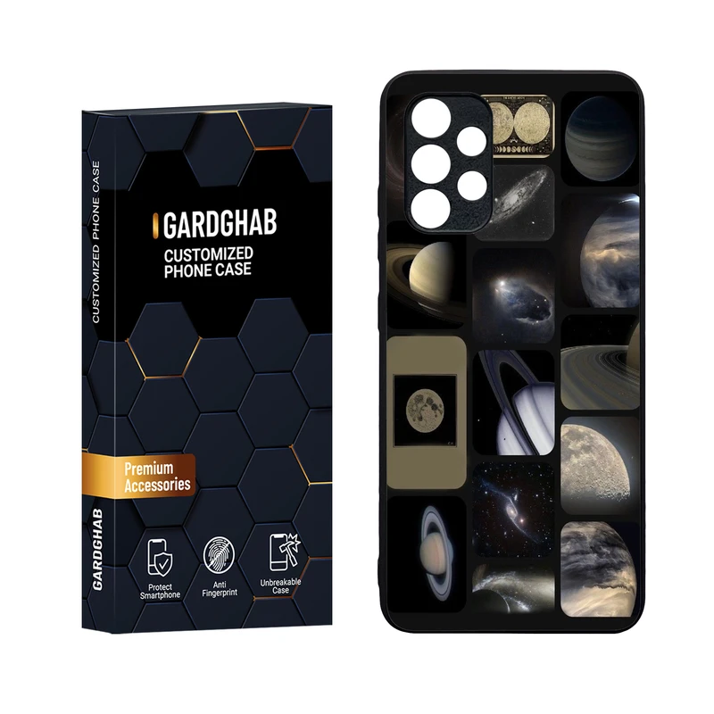 کاور گارد قاب مدل کهکشان مناسب برای گوشی موبایل سامسونگ Galaxy A32 4G