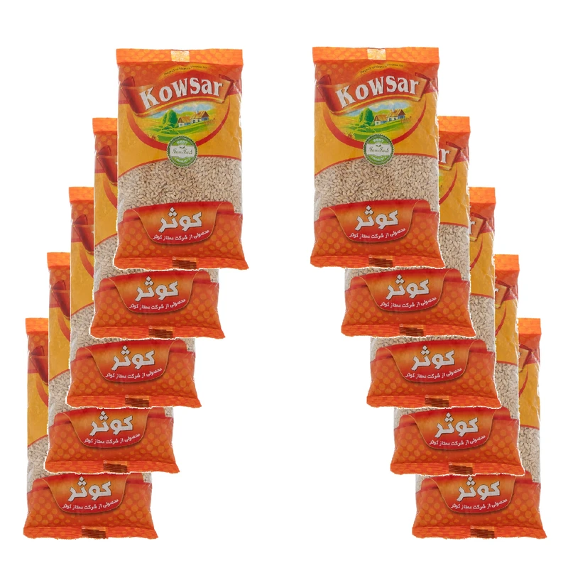جو پوست کنده کوثر - 900 گرم بسته 10 عددی
