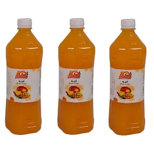 آبمیوه انبه بدون گاز 125 - 1 لیتر بسته 3 عددی  