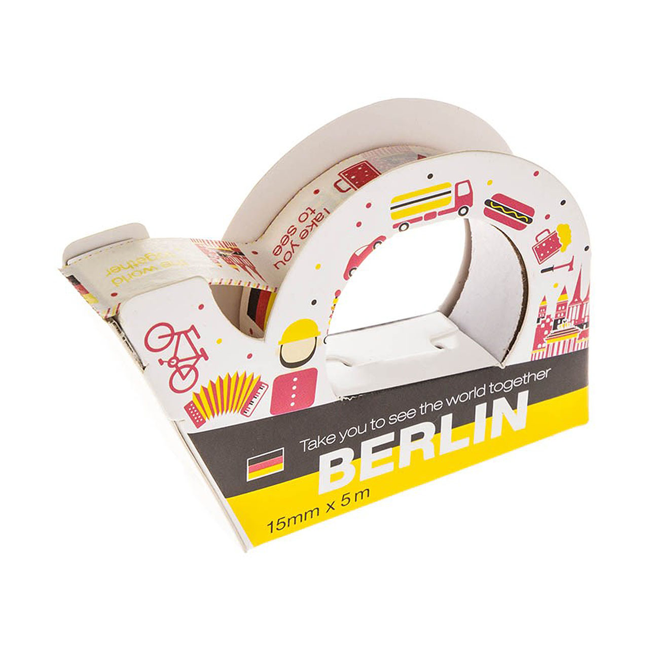 چسب فانتزی کاغذی مدل Berlin
