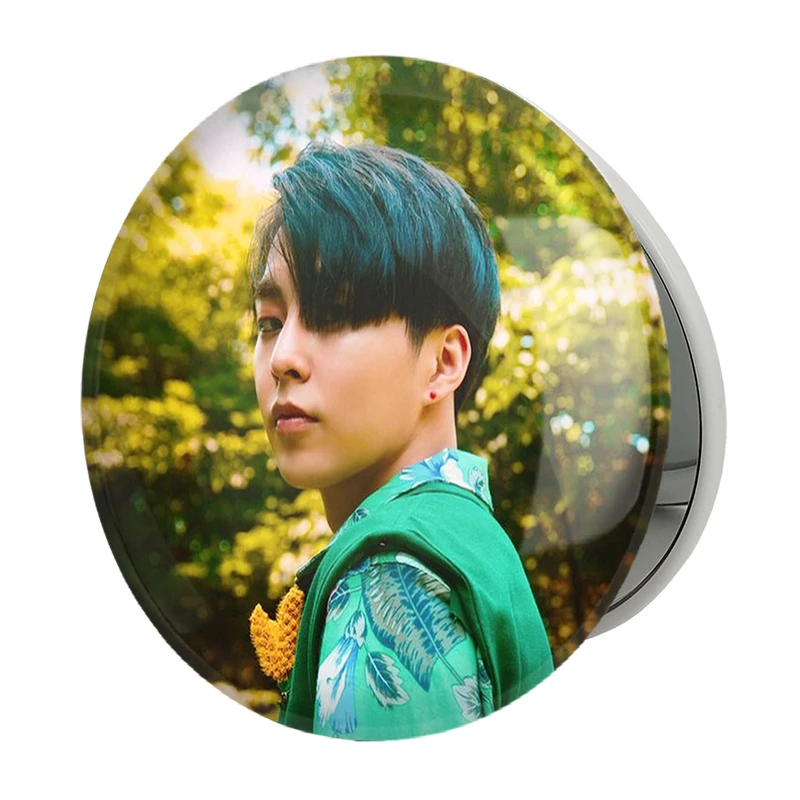 آینه جیبی خندالو طرح شیومین گروه اکسو EXO مدل تاشو کد 13506 