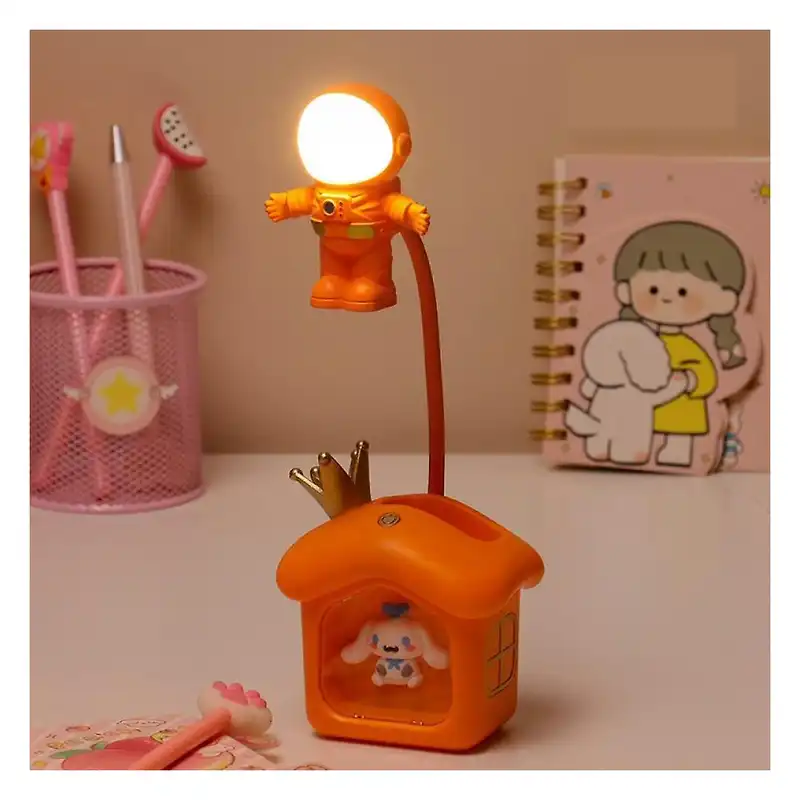 چراغ مطالعه طرح فانتزی مدل کلبه و فضانورد