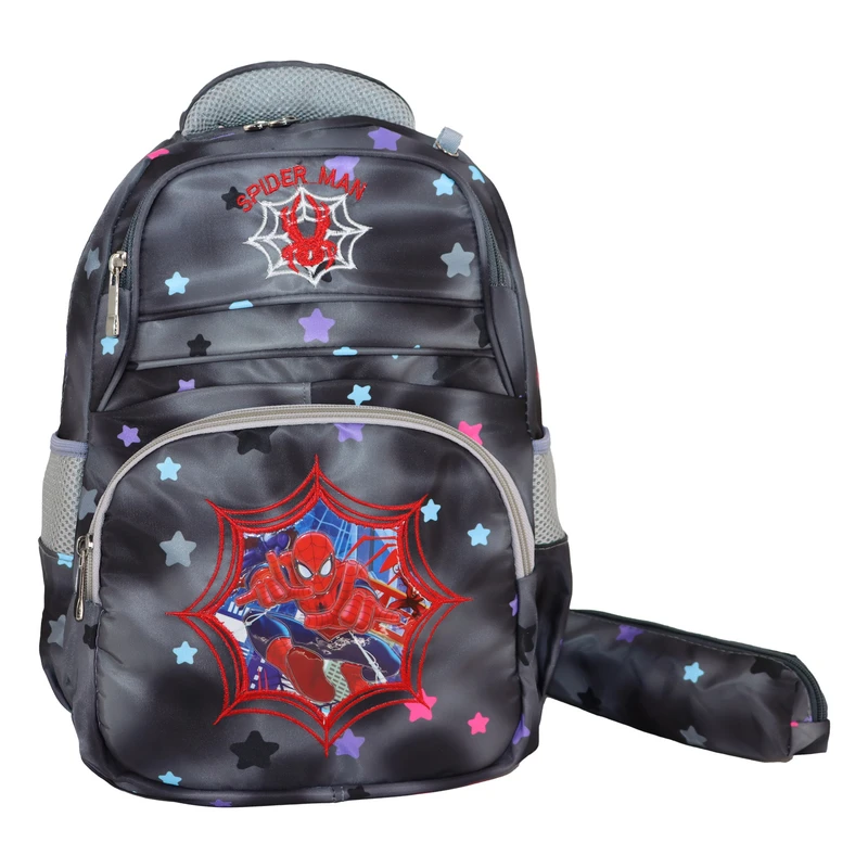 کوله پشتی مدل مرد عنکبوتی کد 1139 به همراه جامدادی