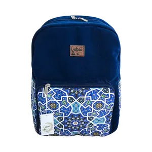 کوله پشتی زنانه مدل سنتی مخمل