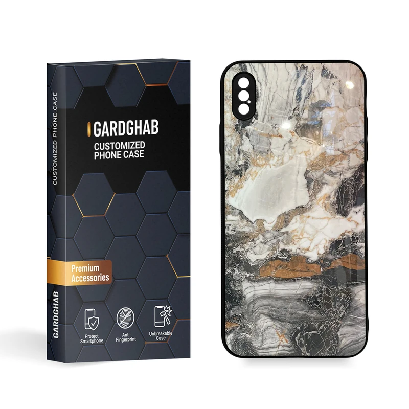 کاور قاب گارد مدل سنگی مناسب برای گوشی موبایل اپل  iPhone Xs Max