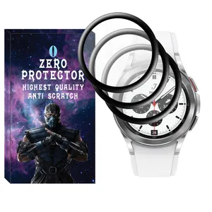 محافظ صفحه نمایش نانو زیرو مدل Pmma-ZR مناسب برای ساعت هوشمند سامسونگ Galaxy Watch 4 Classic 46mm بسته سه عددی