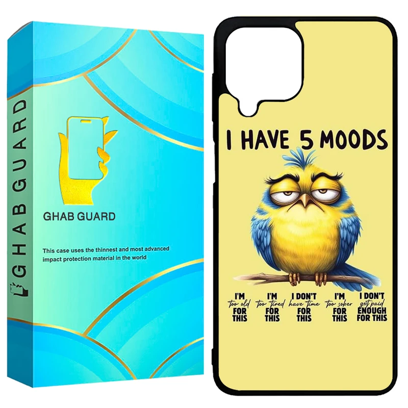 کاور قاب گارد طرح پرنده مدل GCHPA224 مناسب برای گوشی موبایل سامسونگ Galaxy A22 4G / M22 4G / M32 4G