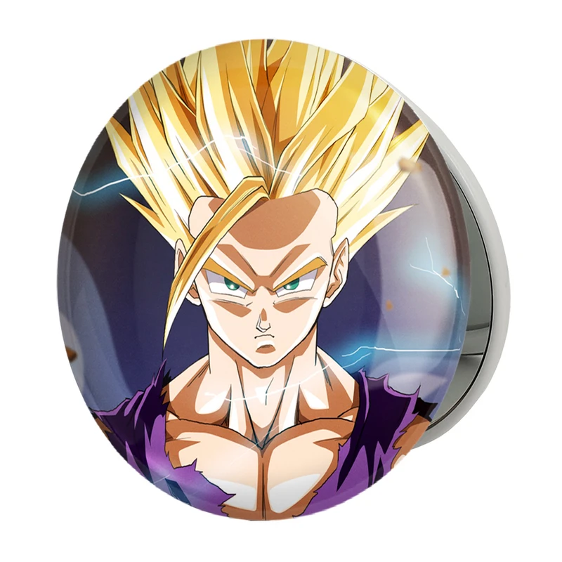 آینه جیبی خندالو طرح گوهان انیمه دراگون بال Dragon Ball مدل تاشو کد 12060 