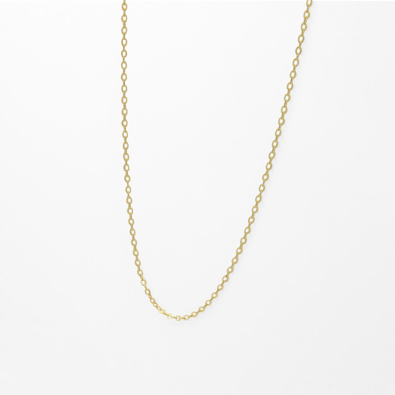 گردنبند طلا 18 عیار زنانه پولک مدل فلامینگو سوپر گردنبند طلا 18 عیار زنانه پولک مدل فلامینگو سوپر