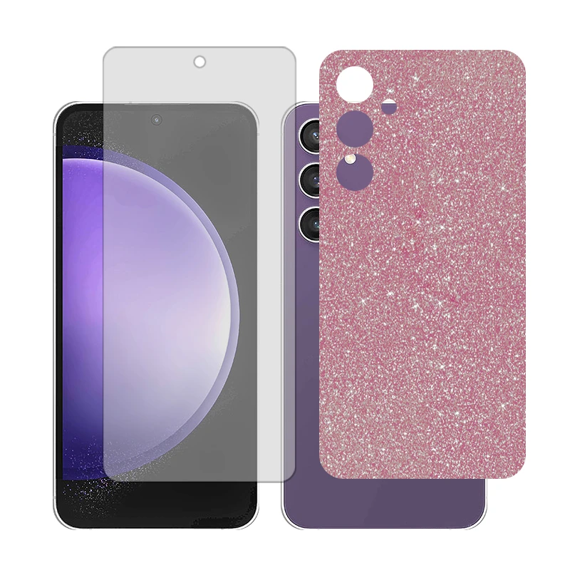 محافظ صفحه نمایش شفاف گلس مدل Together مناسب برای گوشی موبایل سامسونگ Galaxy A55 به همراه برچسب پوششی 