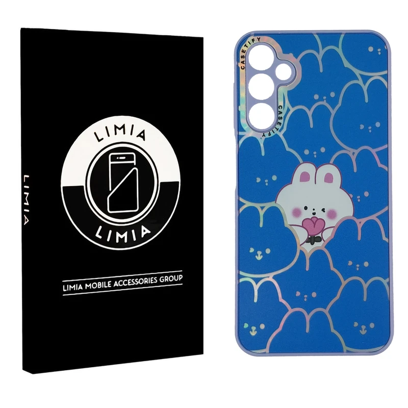 کاور لیمیا مدل فانتزی لنزدار طرح عروسکی مناسب برای گوشی موبایل سامسونگ Galaxy A24