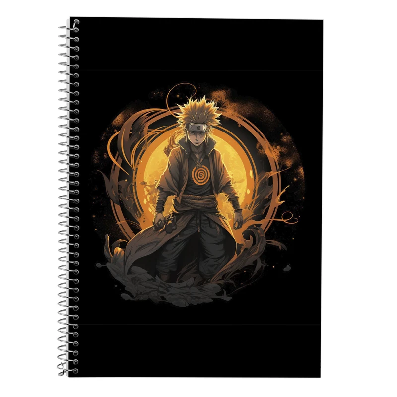 دفتر لغت 50 برگ مدوپد طرح Naroto کد DF11286