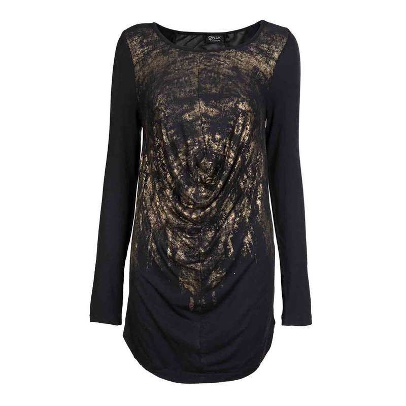 تونیک زنانه اونلی مدل Metalic Print Jersey