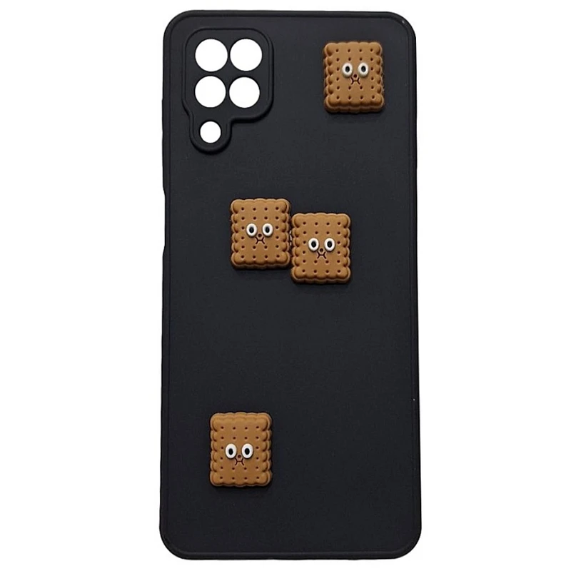 کاور طرح بیسکویت برجسته مدل A22 4g مناسب برای گوشی موبایل سامسونگ Galaxy A22 4G