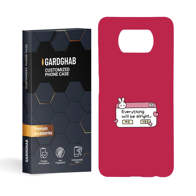  کاور گارد قاب مدل دخترانه مناسب برای گوشی موبایل شیائومی poco X3