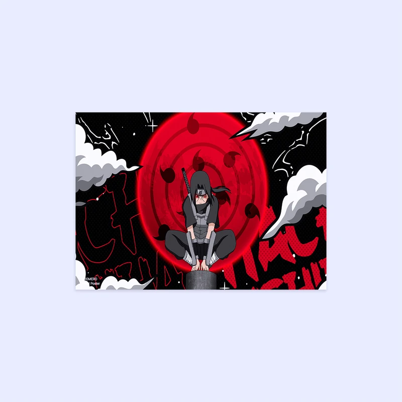 پوستر هومرو مدل فلزی طرح انیمه ناروتو کد PS1293