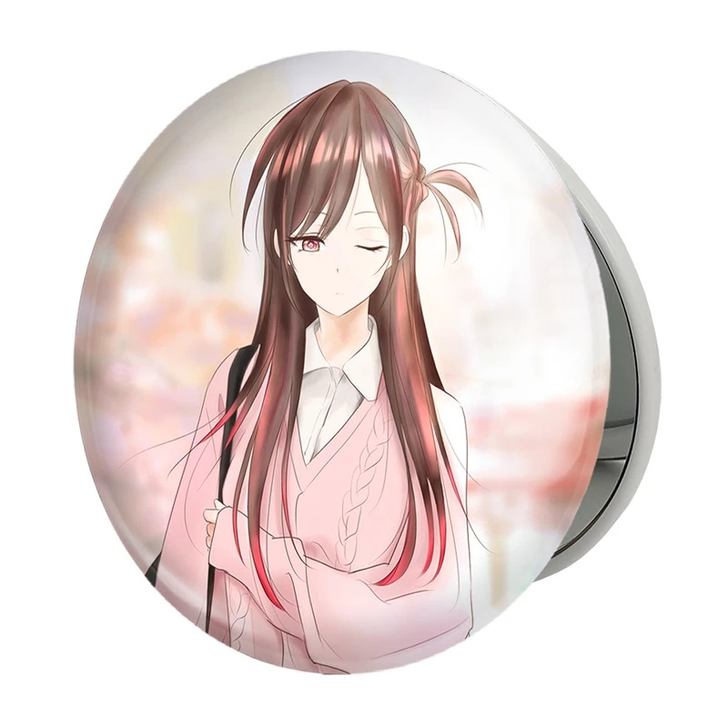 آینه جیبی خندالو طرح چیزورو انیمه کانوجواوکاری مدل تاشو کد 18215 