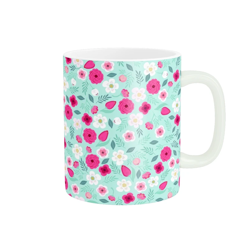 ماگ پاد آفرین طرح گل کد 3512