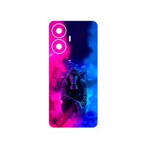 MAHOOT Smoke Rainbow Digital Art 2 Cover Sticker for Realme C55