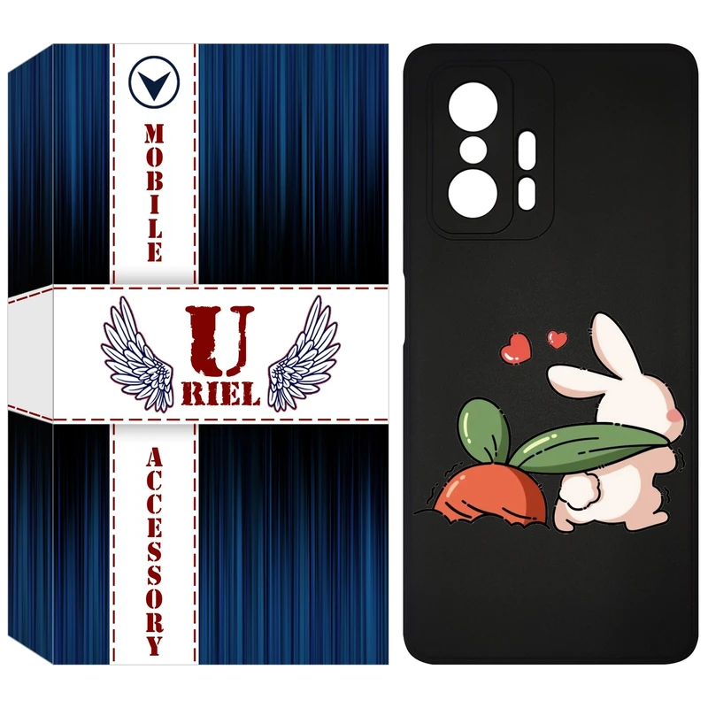 کاور یوریل مدل KSH کد 71 طرح خرگوش مناسب برای گوشی موبایل شیائومی 11T / 11T Pro