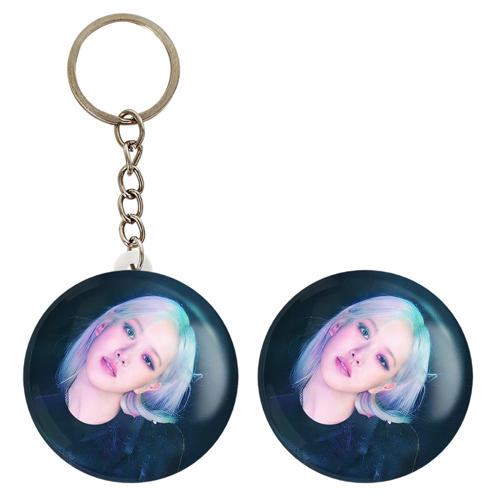 پیکسل خندالو مدل رزی بلک پینک کد 14396 به همراه جاکلیدی