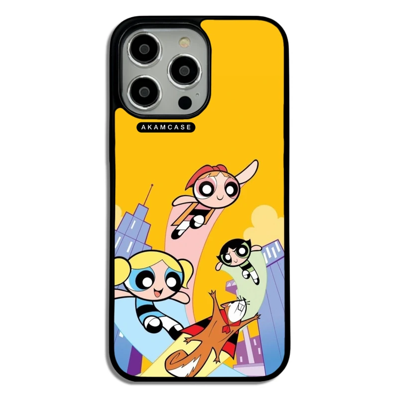 کاور آکام مدل AMCWA14PROMAX-POWER PUFF GIRLS7  مناسب برای گوشی موبایل اپل iPhone 14 Pro Max