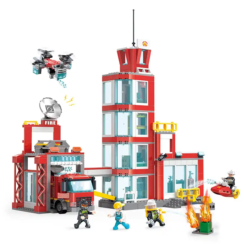 ساختنی کوگو مدل ایستگاه آتشنشانی