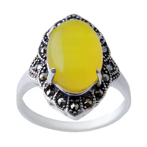    انگشتر نقره زنانه بازرگانی میلادی کد AW_313