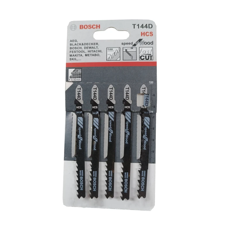 تیغ اره عمود بر چوب بوش مدل T144 بسته 5 عددی