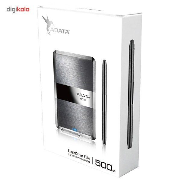 هارددیسک اکسترنال ای دیتا مدل Dashdrive Elite HE720 ظرفیت 500 گیگابایت main 1 7