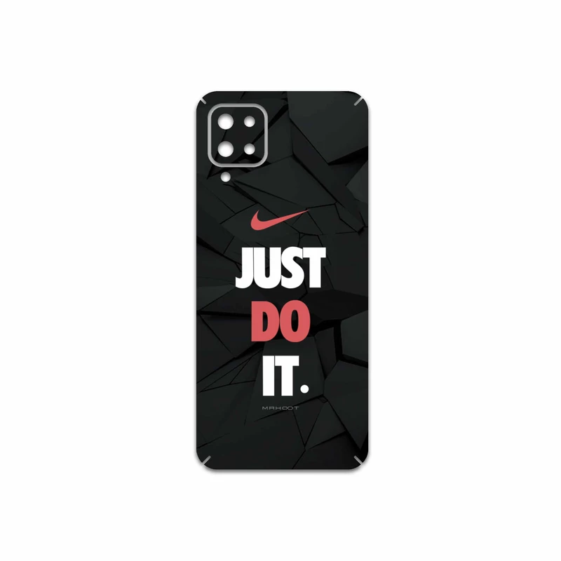 برچسب پوششی ماهوت مدل NIKE-Logo مناسب برای گوشی موبایل سامسونگ Galaxy A12 Nacho