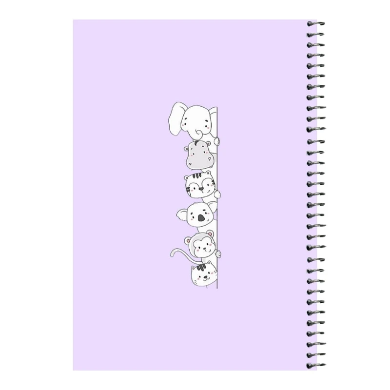 دفتر مشق 80 برگ اس جی مدل دوستان خرس 