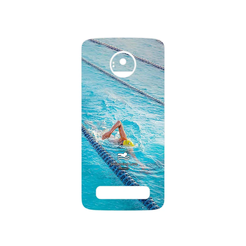 برچسب پوششی ماهوت مدل Swimming مناسب برای گوشی موبایل موتورولا Moto Z Play