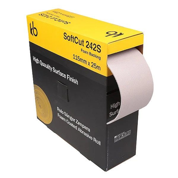 رول  سنباده اسفنجی کا بی مدل P120 رول 25 متری