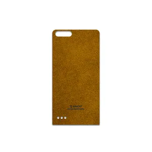 MAHOOT Brown-Chamois-Leather Cover Sticker for Huawei Ascend G6