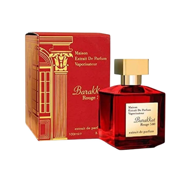 ادوپرفیوم فرگرانس مدل Baccarat Rouge 540 حجم 100 میلیلیتر