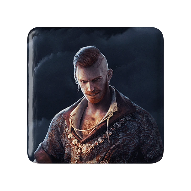 پیکسل خندالو طرح اولگیرد فون اورک ویچر مدل مربعی کد 30927